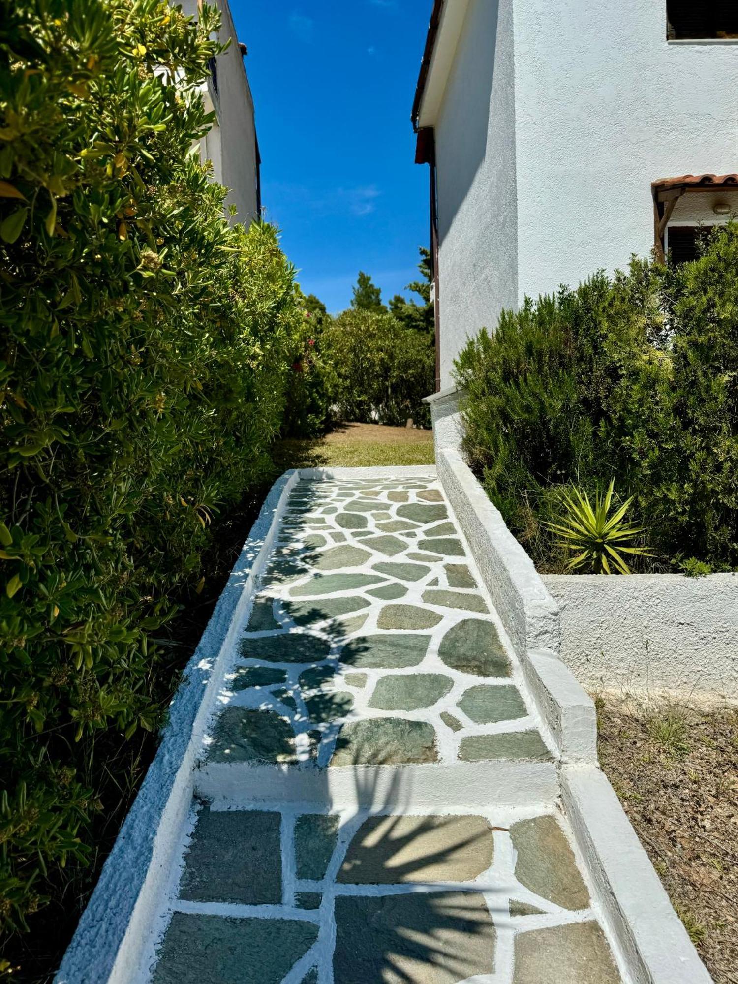 Summer Luxury Villa With Sea View Metamórfoszi Kültér fotó