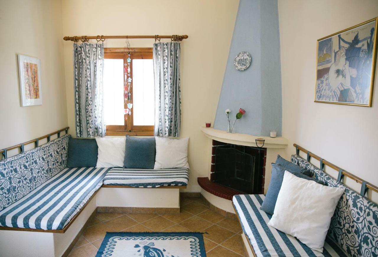 Summer Luxury Villa With Sea View Metamórfoszi Kültér fotó